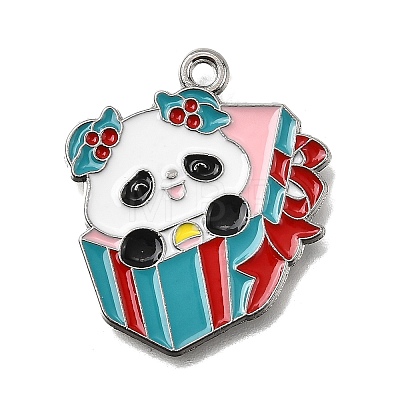 Alloy Enamel Pendants FIND-Z094-02P-08-1