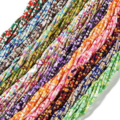 Handmade Czech Lampwork Beads Strands LAMP-L078-008-1