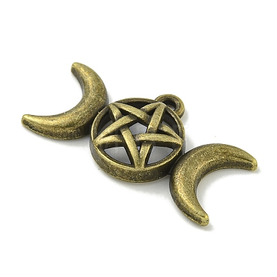 Tibetan Style Alloy Pendants TIBE-I026-5978AB-1