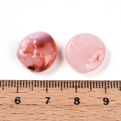 Transparent Acrylic Beads TACR-T028-41B-1