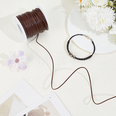 25M Round Cowhide Leather Cord WL-CL0001-42-1