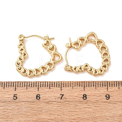 304 Stainless Steel Hoop Earrings EJEW-D364-01G-1