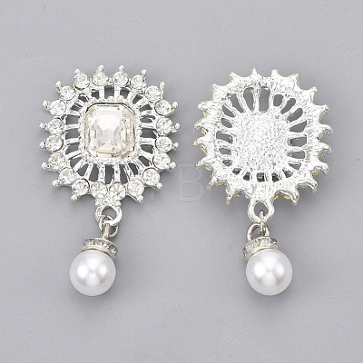Alloy Cabochons RB-S066-11S-1