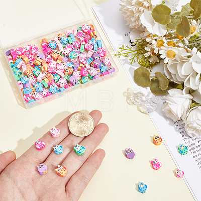 300Pcs Handmade Polymer Clay Beads CLAY-ME0001-07-1