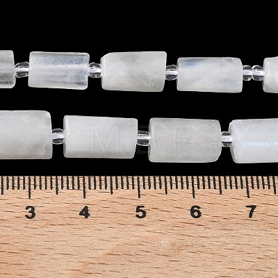 Natural Rainbow Moonstone Beads Strands G-C270-J01-1