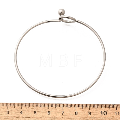 Tarnish Resistant 304 Stainless Steel Bangle BJEW-H530-01P-1