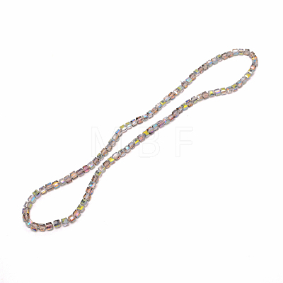 Electroplate Glass Beads EGLA-TAC0002-01C-01-1