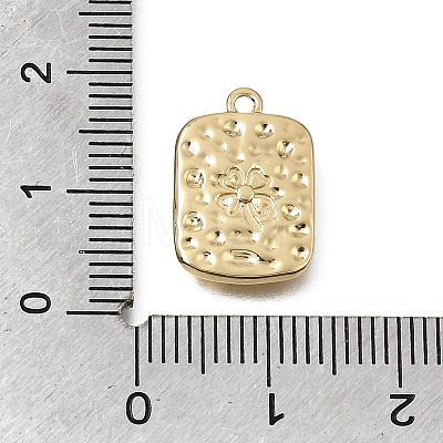 Brass Micro Pave Clear Cubic Zirconia Pendants KK-A302-12G-1