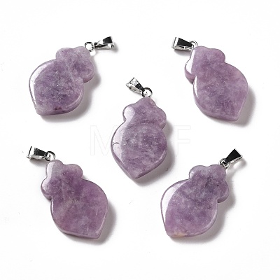 Natural Gemstone Pendants G-F714-01-1