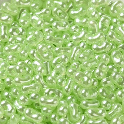 Opaque Acrylic Beads MACR-K359-01B-1