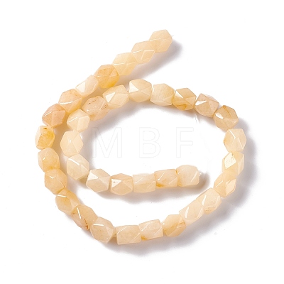 Natural Topaz Jade Beads Strands G-L235B-11-1