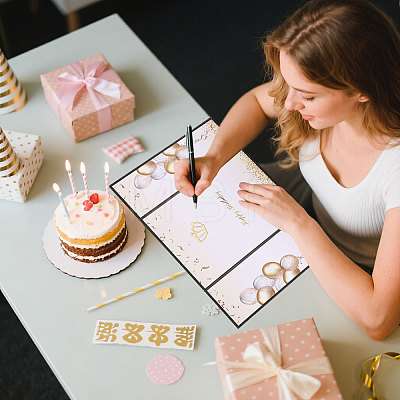 Paper Birthday Greeting Card AJEW-WH0410-284-1