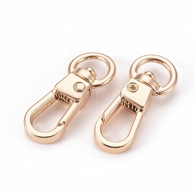 Alloy Swivel Clasps X-PALLOY-WH0070-29G-1