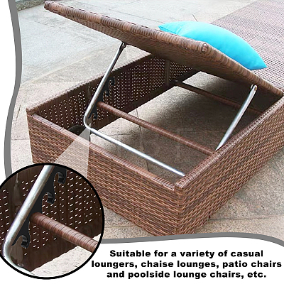 Plastic Furniture Chair Buckle FIND-WH0816-007-1
