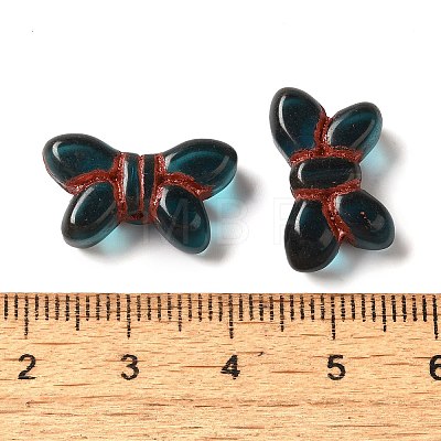 Transparent Lampwork Beads LAMP-P065-02A-02-1