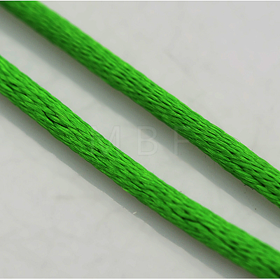 Macrame Rattail Chinese Knot Making Cords Round Nylon Braided String Threads X-NWIR-O001-A-11-1