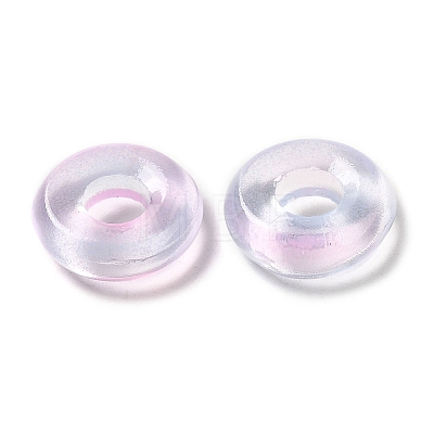 Transparent Glass European Beads GLAA-A012-03E-1