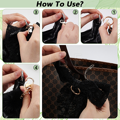 Silk Ribbon Bowknot Tote Bag Embellishments FIND-UN0010-56A-1