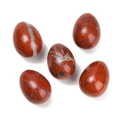 Natural Red Jasper Egg Stone GG-L654-H02-06-1