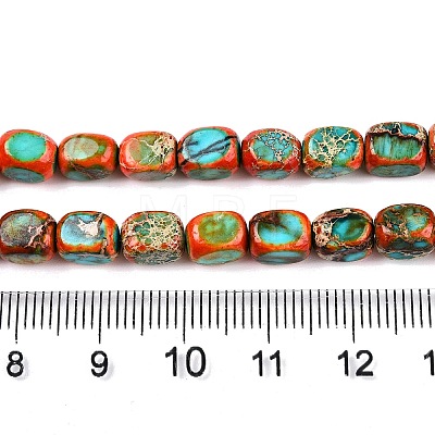 Natural Imperial Jasper Beads Strands G-N342-62G-1