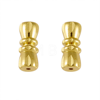 Brass Screw Clasps KK-TAC0003-05G-1