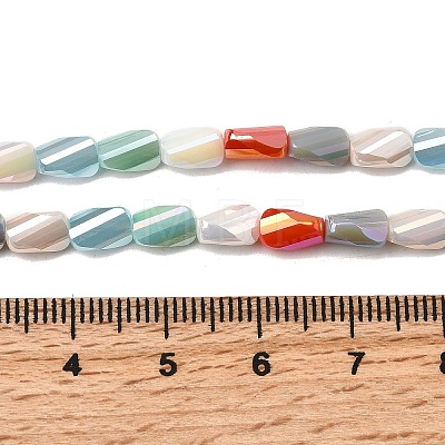 Electroplate Glass Beads EGLA-D300-01A-04-1