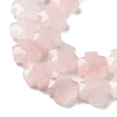 Natural Rose Quartz Beads Strands G-K357-C12-01-1