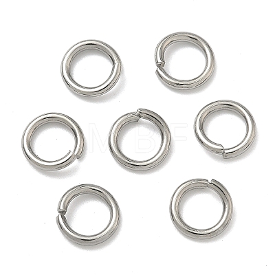 Tarnish Resistant 304 Stainless Steel Open Jump Rings STAS-E067-11-9mm-1