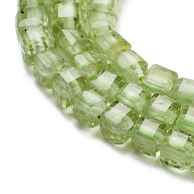 Natural Peridot Beads Stands G-H042-B31-01-1