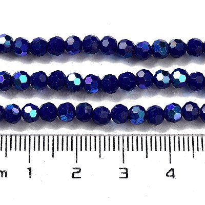 Opaque Glass Beads Strands EGLA-A035-P4mm-L09-1