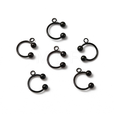 304 Stainless Steel Ear Cuff Findings FIND-WH0110-492EB-1