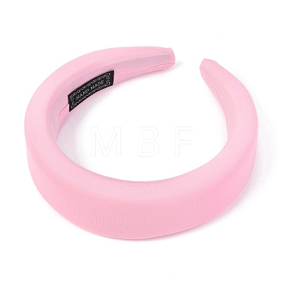 Polyester Sponge Thick Hairbands OHAR-O018-03G-1