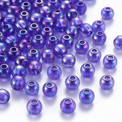 Transparent Acrylic Beads MACR-S370-B6mm-748-1