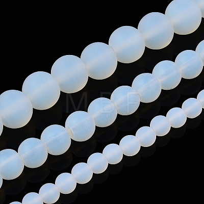 Imitation Opalite Glass Beads Strands GLAA-T032-J4mm-MD02-1