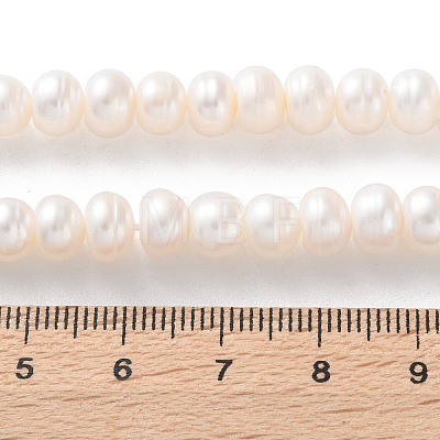 Natural Cultured Freshwater Pearl Beads Strands PEAR-I007-02N-04C-1