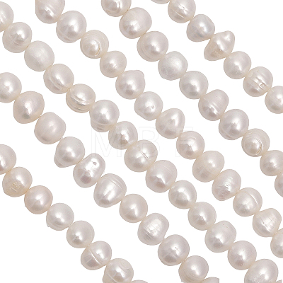 1 Strand Natural Cultured Freshwater Pearl Beads Strands PEAR-CA0001-15B-1