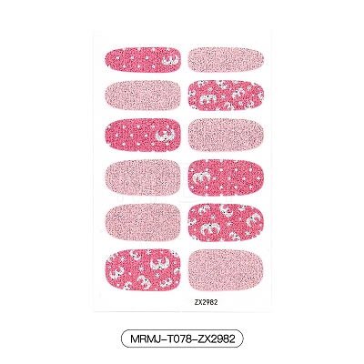 Full Wrap Gradient Nail Polish Stickers MRMJ-T078-ZX2982-1