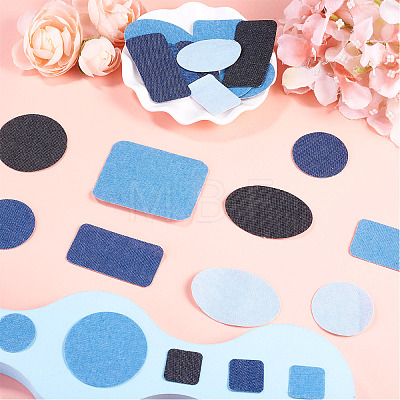 5 Sheets Denim Self-adhesive Patches PATC-TA0001-61-1