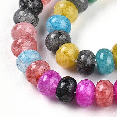 Natural Quartz Crystal Beads Strands G-T139-53B-1