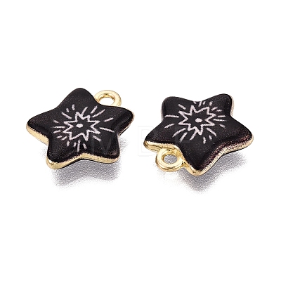Printed Alloy Pendants PALLOY-SZC0008-10B-1