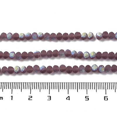 Transparent Glass Beads Strands EGLA-A044-T1mm-MB13-1