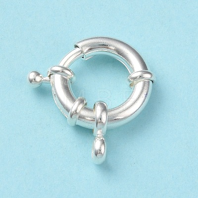 Eco-friendly Brass Spring Ring Clasps KK-D082-02S-C-1