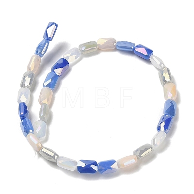 Electroplate Glass Beads Strands EGLA-P065-02A-05-1