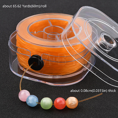 Round Elastic Crystal Thread EW-YW0002-B02-04-1