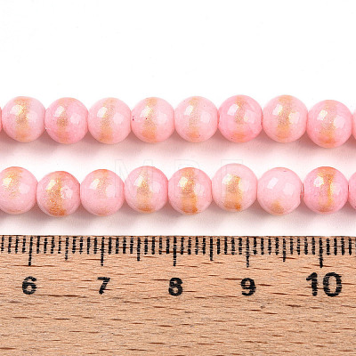 Natural Mashan Jade Beads Strands G-A255-A01-02B-1