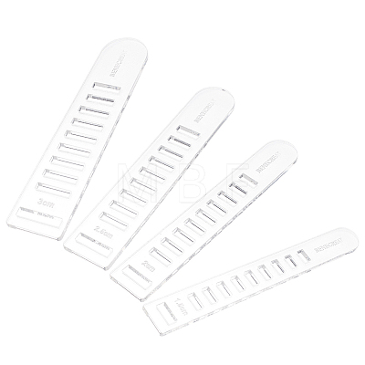 Acrylic Knitting Board TOOL-WH0052-12-1