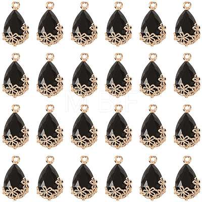 Transparent Glass Pendants GLAA-FZ0001-02C-1