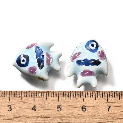 Handmade Porcelain Beads PORC-S002-02A-1