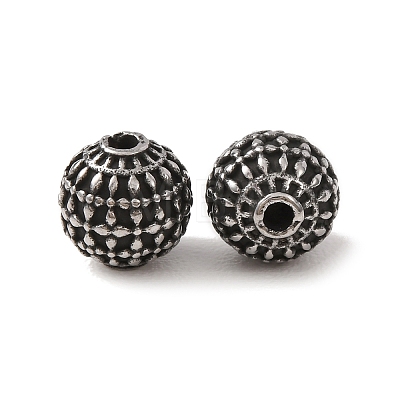 304 Stainless Steel Beads SA-CBAFBAB-09AS-C-1