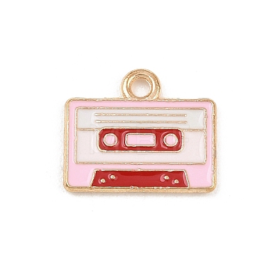 Valentine's Day Alloy Enamel Pendants ENAM-I084-01KCG-16-1